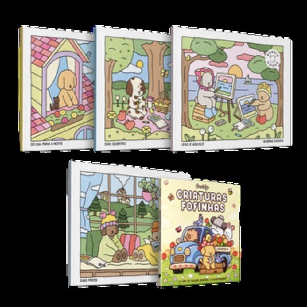 Coleção completa Bobbie Goods (Do dia para a noite, Dias quentes, Isso e aquilo e Dias frios) + Cria