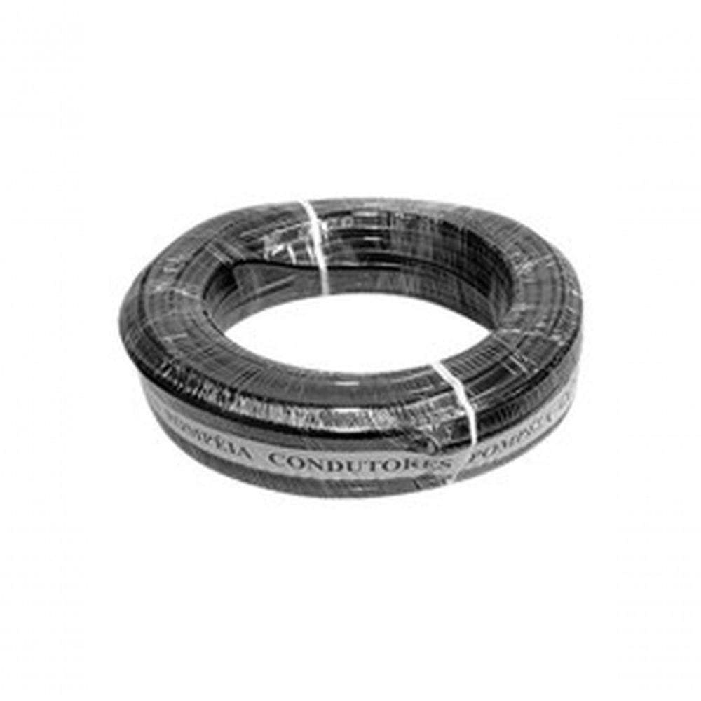 Fio Cabo Auto Plastic Pompeia Profissional Preto Cristal