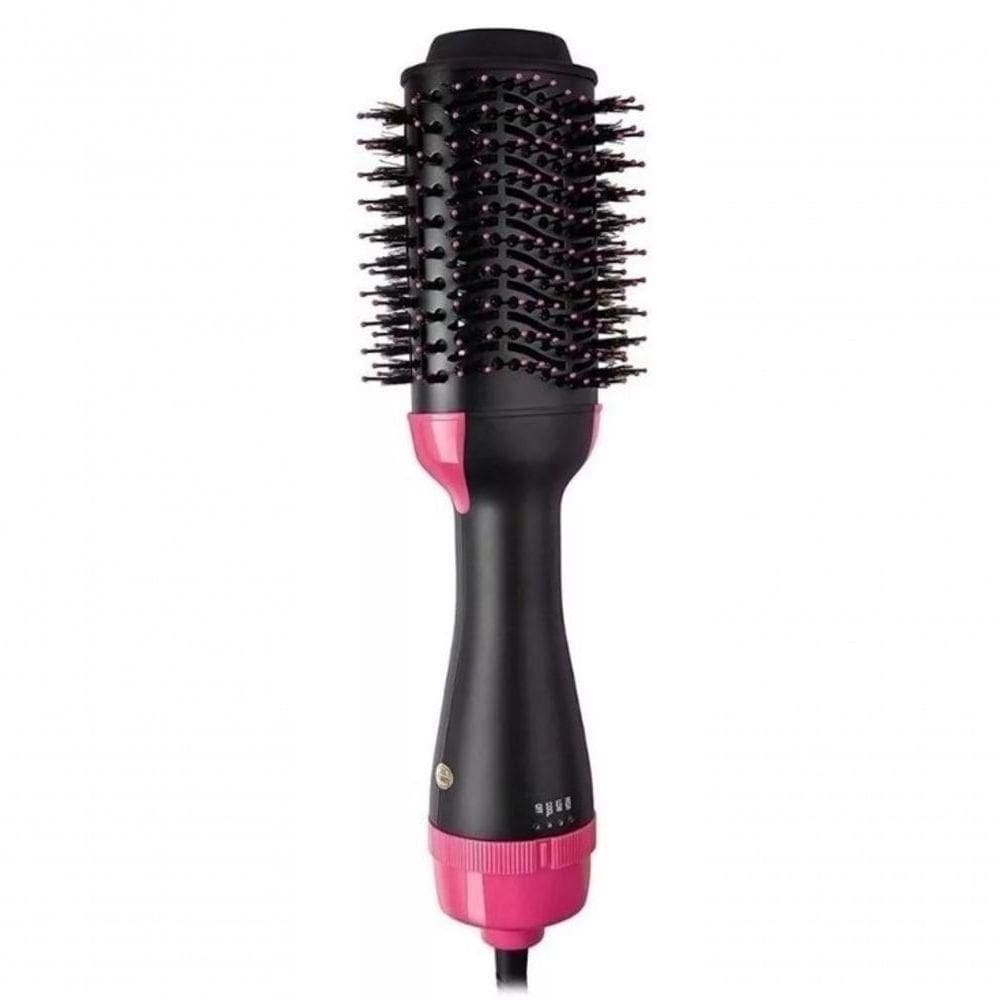 Escova Secadora Luxx Hair 1000w 3 Velocidades 127 - Preta-rosa