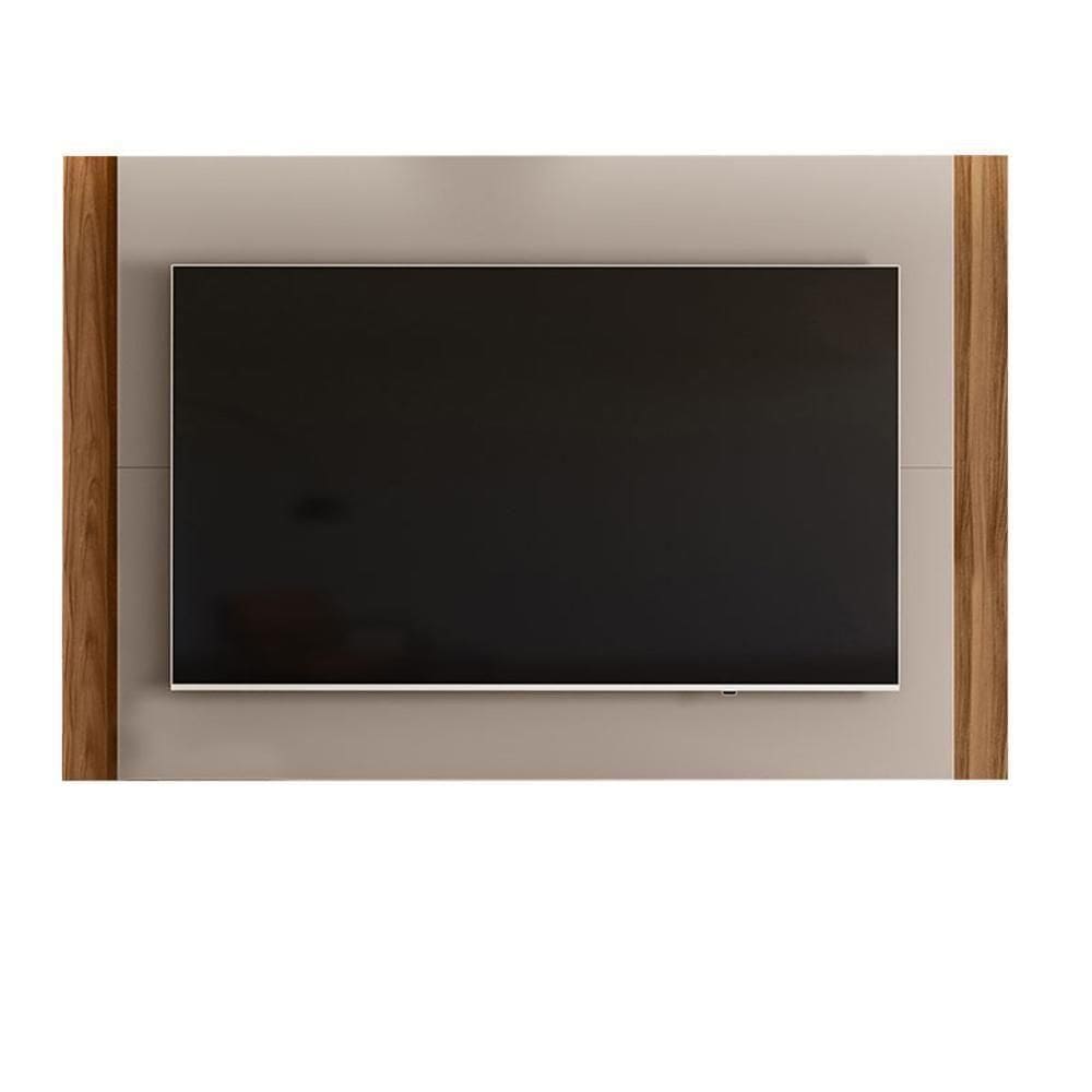 Painel Extensível Fresno Grigio-cinamomo Mel Para Até 60? - Mobler Grigio-cinamomo Mel