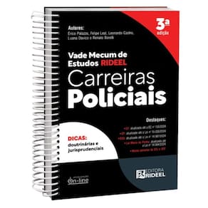 Vade Mecum De Estudos Rideel: Carreiras Policiais - 3ª Edição