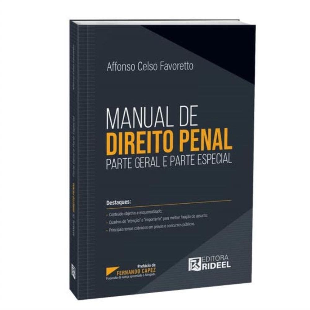 Manual De Direito Penal - Parte Geral E Parte Especial
