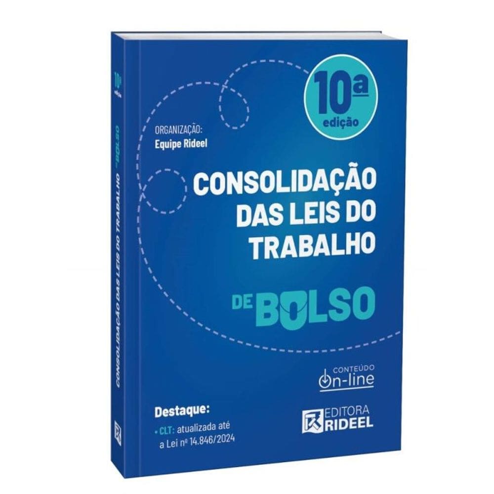 Consolidação Das Leis Do Trabalho - Clt De Bolso