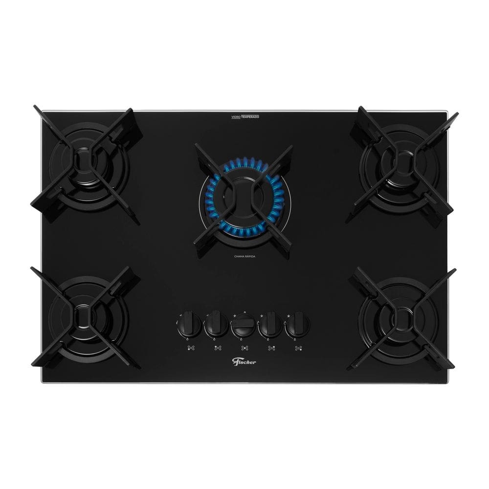 Fogão Cooktop Fischer 5 Bocas Fit Line 36325-102672