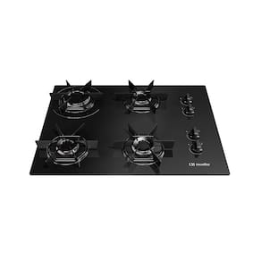 Cooktop Mueller 4 Bocas com Queimador Ultra Chama MCG4BB Bivolt