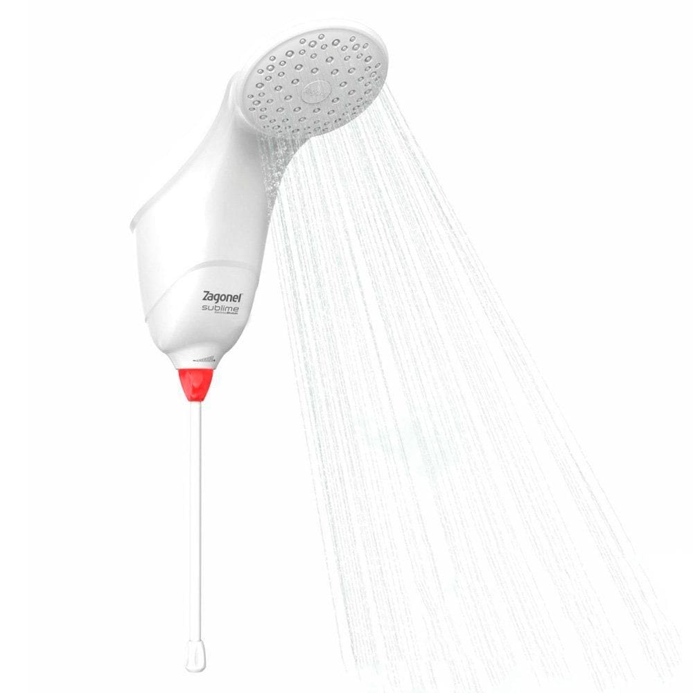 Chuveiro Zagonel Sublime Eletrônico Blindado Branco 127V 4000W
