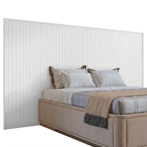 Cabeceira Florença Para Cama De Casal E Queen Branco - Casa D Branco