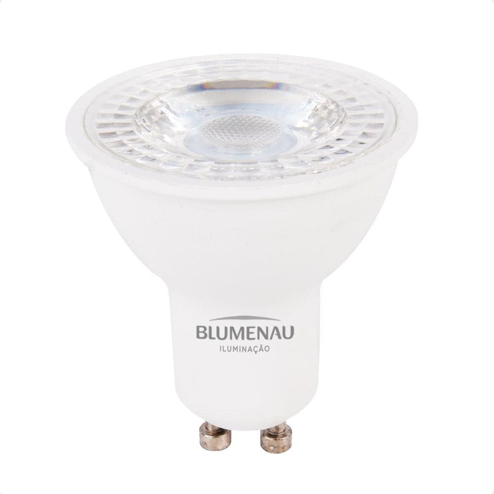 Lâmpada Led Dicroica Mr16 Tdl 7W Bivolt Blumenau 6500K Frio