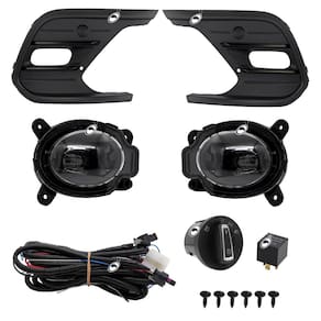 Kit Farol de Milha LED Novo Polo 2023 em diante Comfortline Sense TSI MPI Botão modelo Painel