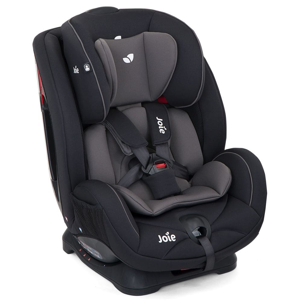 Cadeirinha Para Auto Joie Stages 15 A 36kg Reclinável Ajustável Regulável Preto Coal Cadeira Passeio para Carro Booster Bebê Infantil