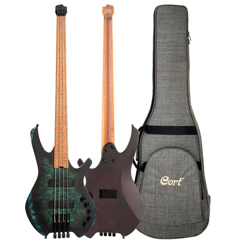 Contra Baixo Elétrico Cort Space4 4 Cordas Sdg C/ Bag