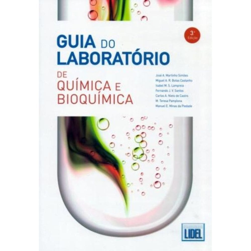 Guia do laboratório de química e bioquímica