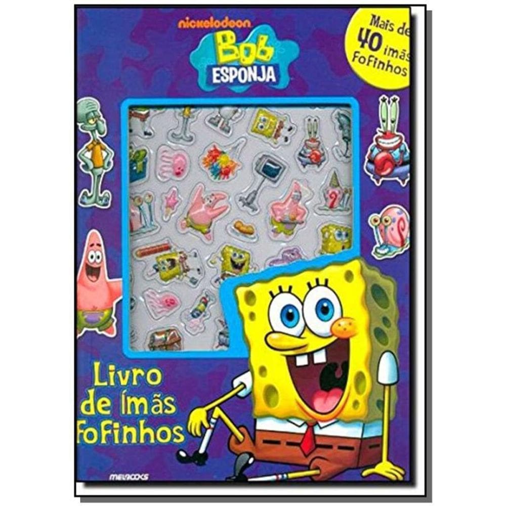 Bob Esponja - Livro De Imas Fofinhos