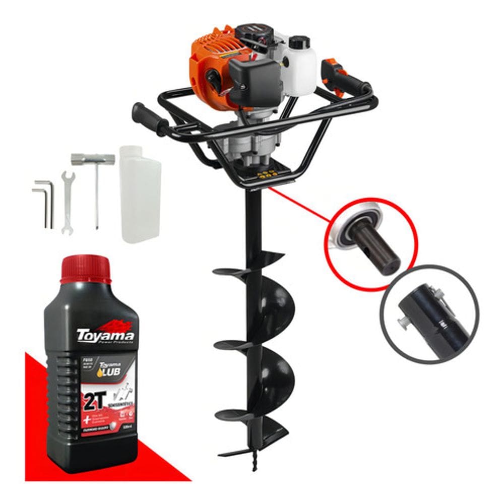 Perfurador Tekna Ea52xs + 1 Óleo Toyama Extra C/ Broca 20cm