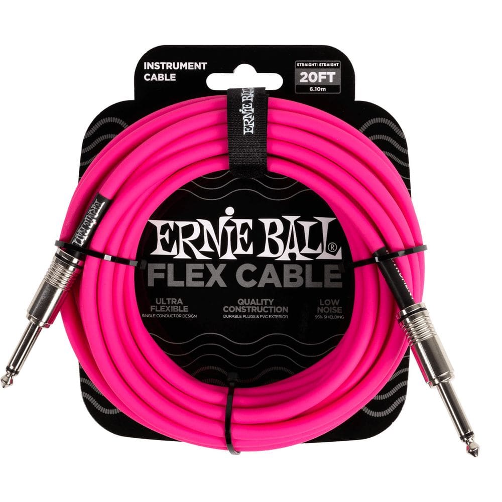 CABO ERNIE BALL FLEX 20ft (6,10 METROS)