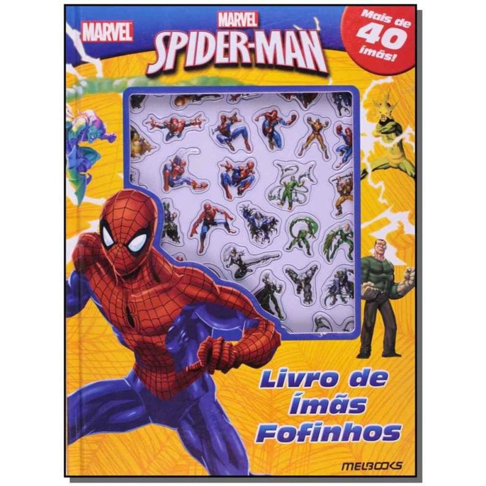 Spider Man - Livro De Imas Fofinhos