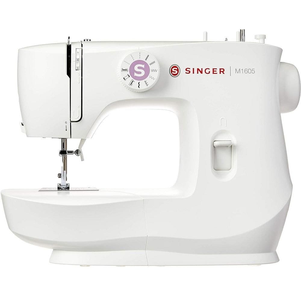Máquina de Costura M1605 220V, 6 pontos, Branca, SINGER
