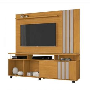 Rack E Painel Atraente 70" Jcm Movelaria - Cinamomo/off
