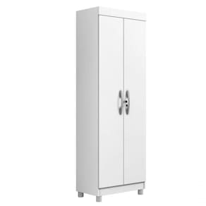 Multiuso New Roma 2 Portas Com Chave Benetil Móveis - Branco