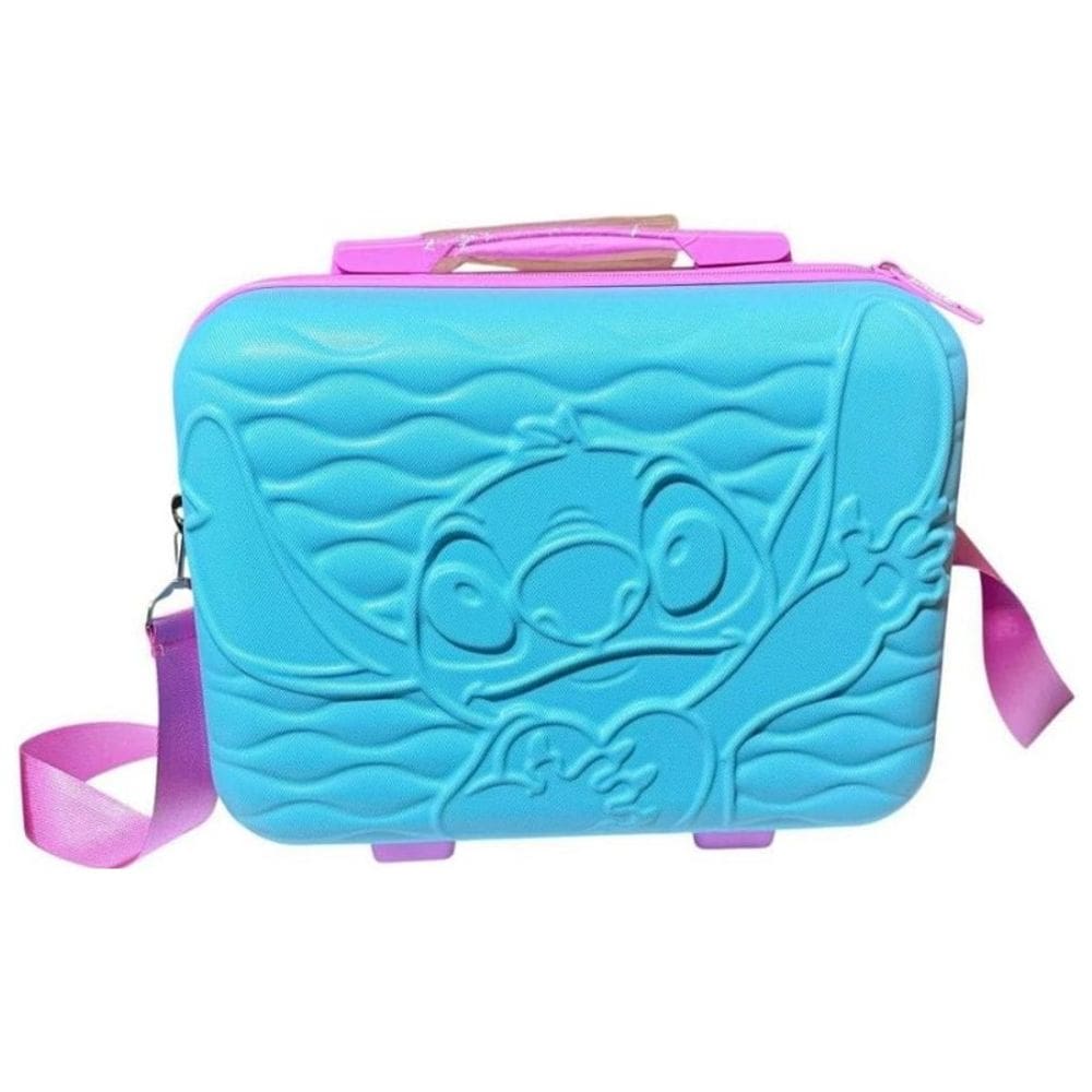 Frasqueira Necessarie Stitch de Viagem Com Alça - Luxcel