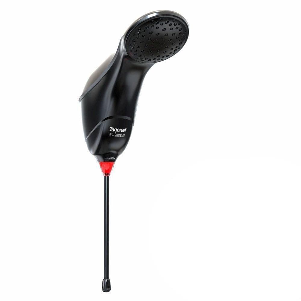Chuveiro Zagonel Sublime Eletrônco Blindado 127V 4000W Preto