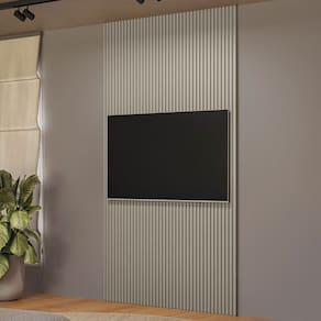 Painel para TV Até 60 Polegadas Ripado Gris Fosco 810006068 - Linea Brasil