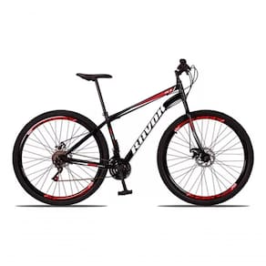 Bicicleta Aro 29 Shimano Traseiro Aço 21 Velocidades Marchas Cor:vermelho