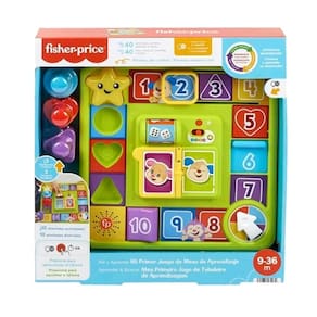 Meu Primeiro Jogo Tabuleiro Aprendizagem Fisher Price Hrb73
