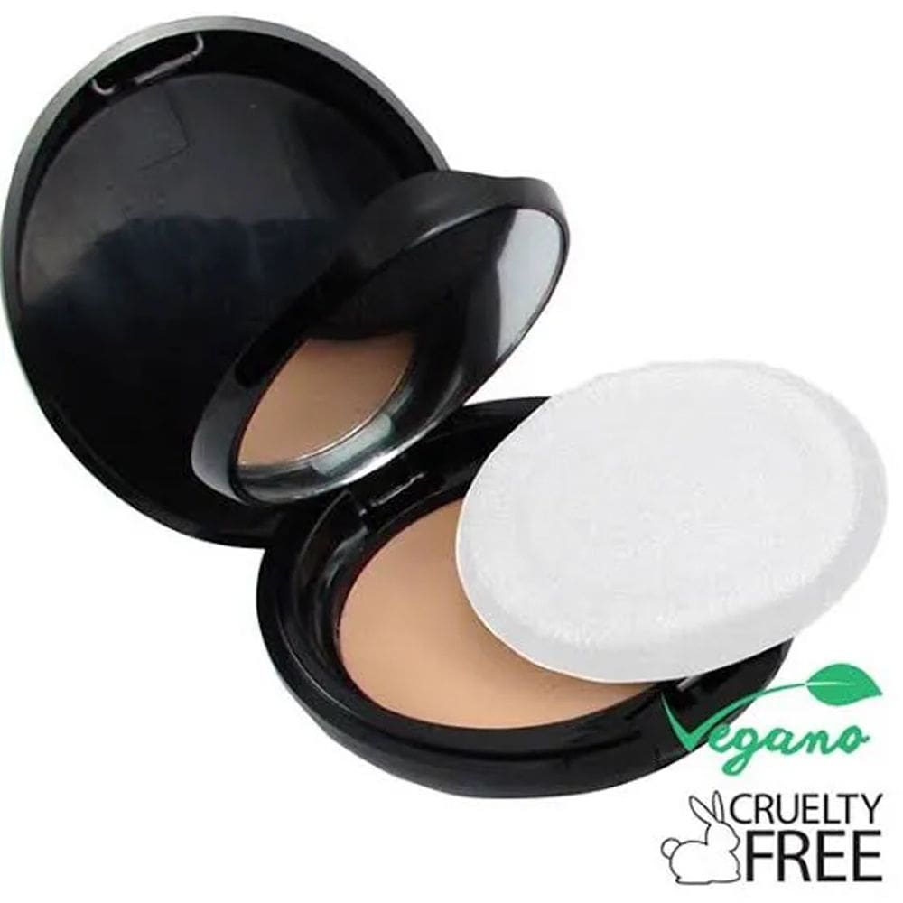 Pó Compacto Facial Hipoalergênico Eclat Cor 01 Bege Alergoshop 9g