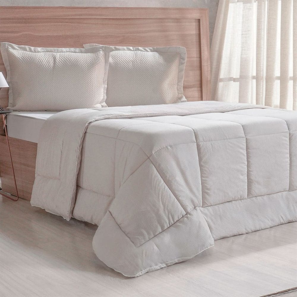 Edredom Prime Casal 3D Embossed 180x220cm