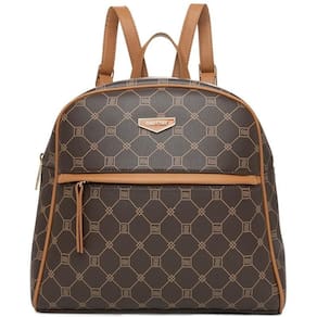 Bolsa Mochila Feminina Costas Rafitthy 28.16152 Monograma