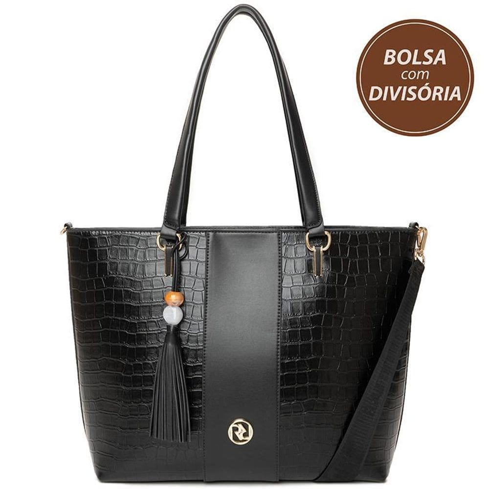 Bolsa Tote Transversal Feminina Notebook Rafitthy 28.25220