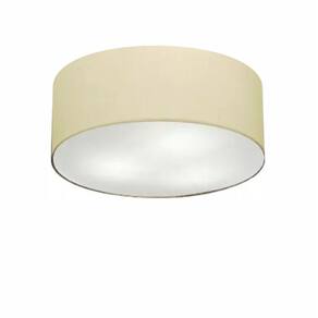 Plafon de Sobrepor Cilíndrico SP-3005 Cúpula Cor Algodão Crú