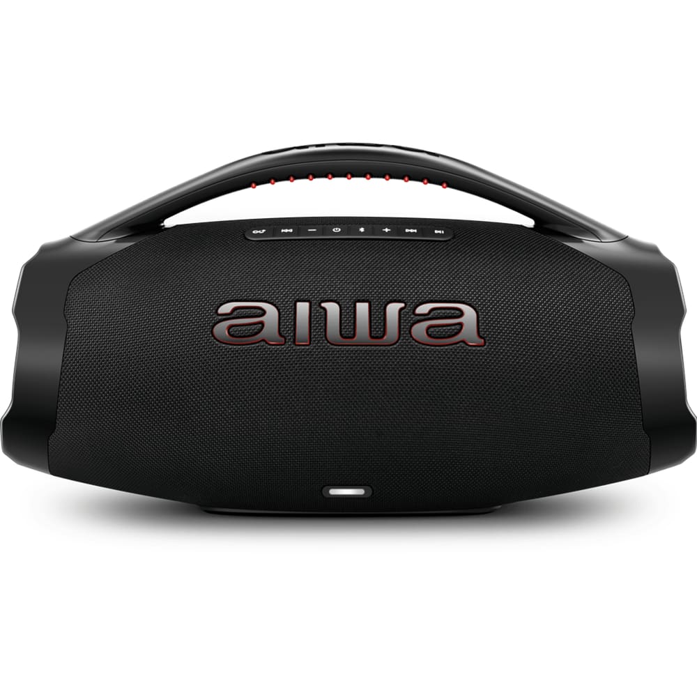 Caixa de Som Boombox Aiwa AWS-BBS-01-B 200w Portátil 30H IP66 - Preto