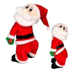 Papai Noel Musical Dançarino Mexe O Bumbum Enfeie Natalino