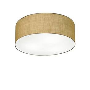 Plafon Para Quarto Cilíndrico SQ-3005 Cúpula Cor Palha