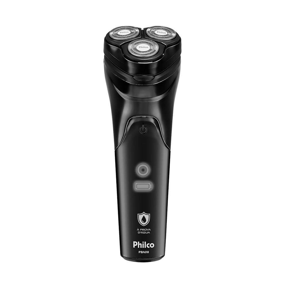 Barbeador Philco PBA08 Sem Fio à Prova d’água Preto Bivolt