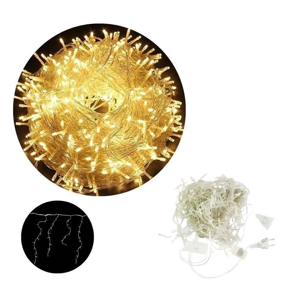 Cascata 240 Led 4,3M Natal 220V Pisca Pisca Enfeite Natalino