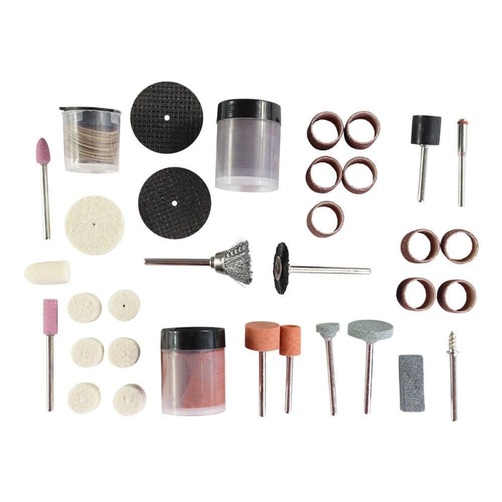 Kit De Acessórios Para Mini Retífica Discos Rebolos Lixas