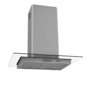 Coifa de Ilha Vidro Reto Inox 4 e 5 Bocas 75cm - Fogatti