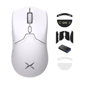 Mouse Gamer Delux M800 PRO White PAW3395,26000DPI+Acessórios