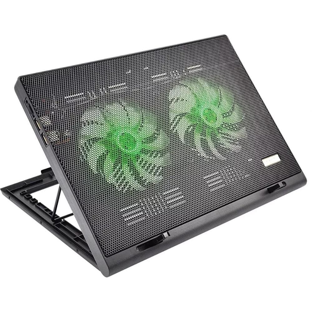 Base Gamer Multilaser P/ Notebook C/ Cooler Led Verde AC267