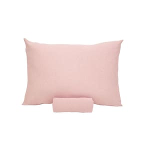 Lençol Casal Avulso Malha Doce Vida Rosa Cravo 1,38m x 1,88m