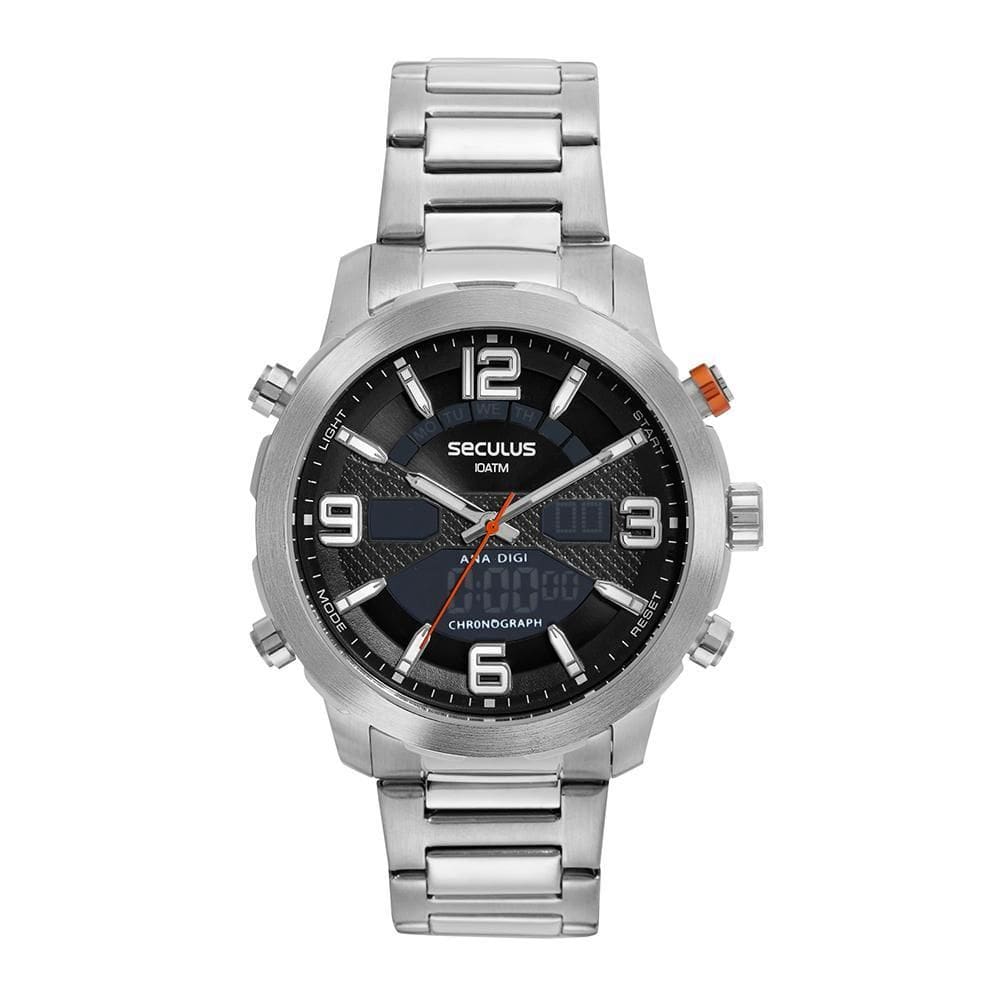 Relógio Seculus Masculino Anadigi 77216G0SVNA1