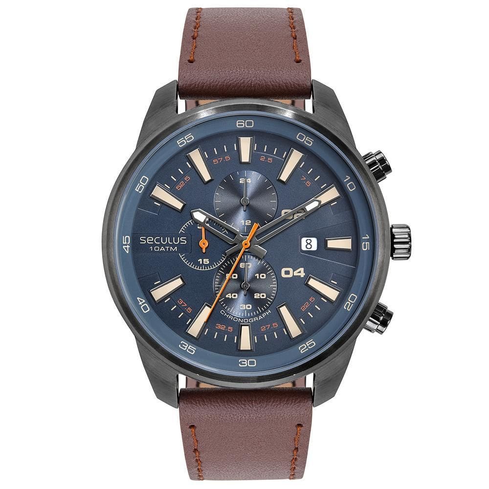 Relógio Seculus Masculino 77209GPSVSC3