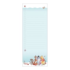 Bloco Tilembrete Grande Ursinho Pooh 50 Folhas Pautado Decorado 82x209mm - Tilibra | Papelaria | Anotação | Escolar