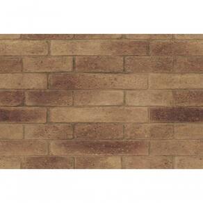 Papel De Parede Vinilico Tijolinho Natural Marron.