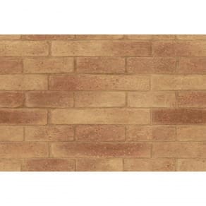 Papel De Parede Vinilico Tijolinho Marron Natural