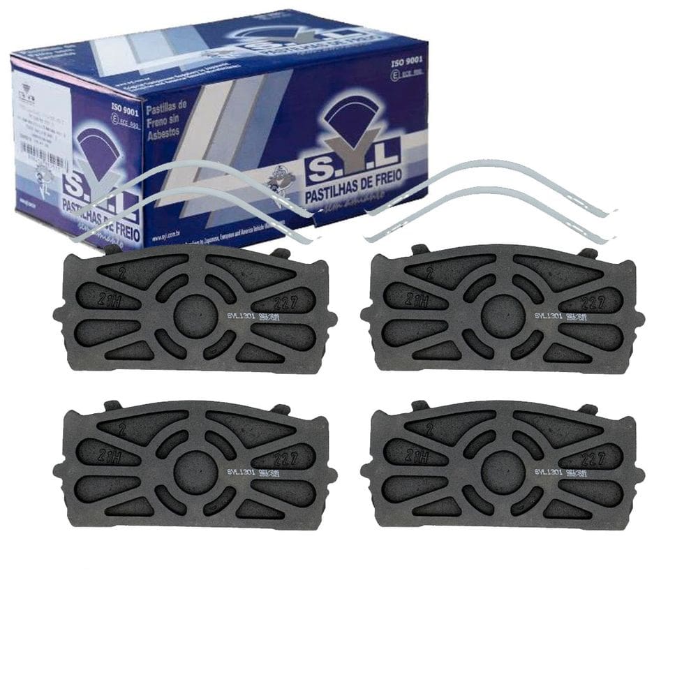 Pastilha De Freio Dianteira Traseira - Sistema Knorr Bremse - Accelo 1017 98 A 03 / Accelo 1023 98 A 03 / Accelo 712 98 A 03 - Syl1301