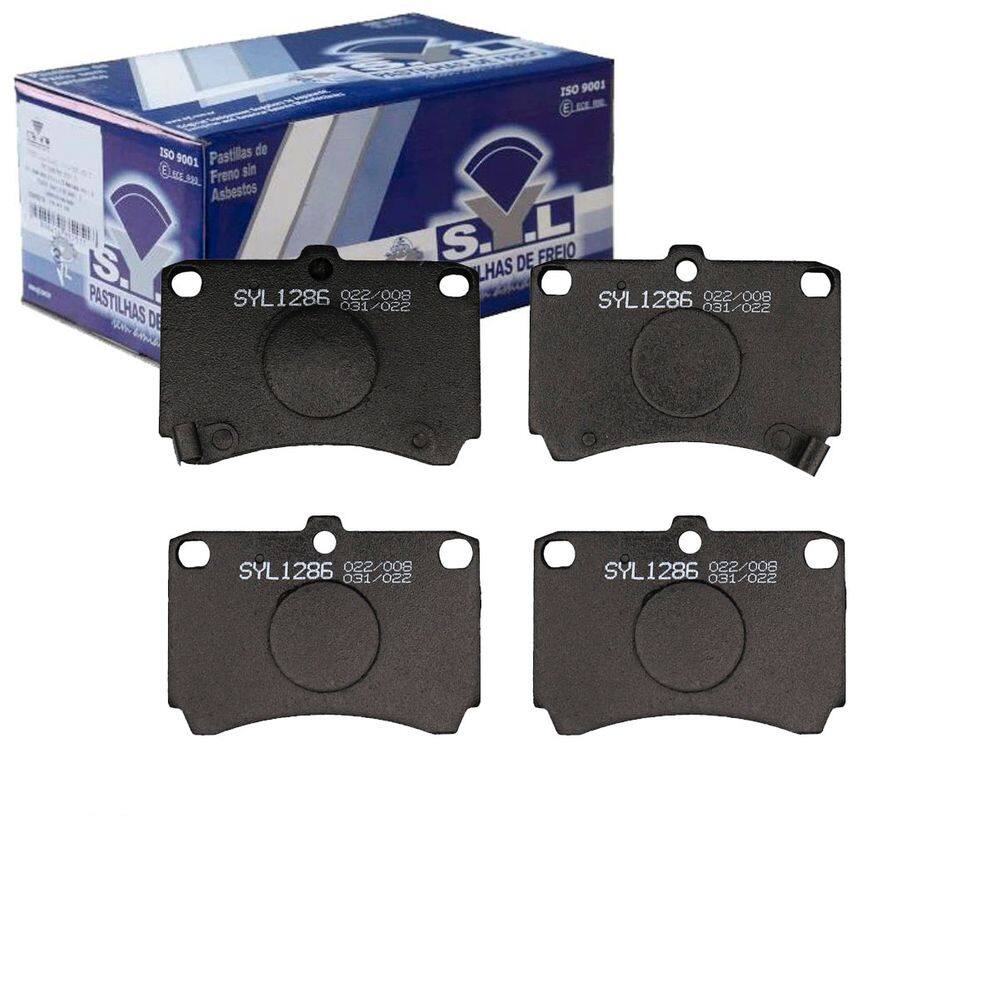 Pastilha De Freio Dianteira - Sistema Sumitomo - Mazda 323 85 A 94 / Mazda Mx3 91 A 95 - Syl1286